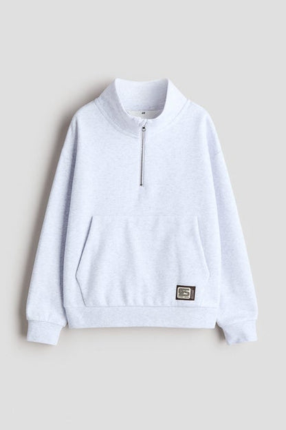 Zip-top sweatshirt