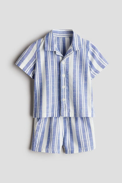 2-piece printed cotton set