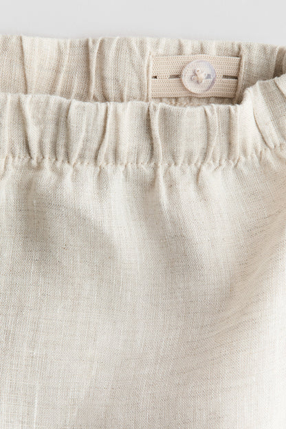 Linen shorts