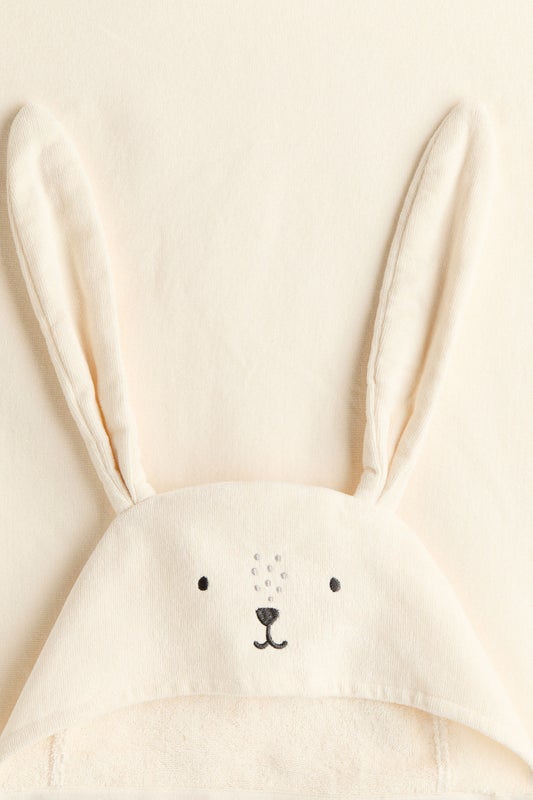 Hooded bath towel