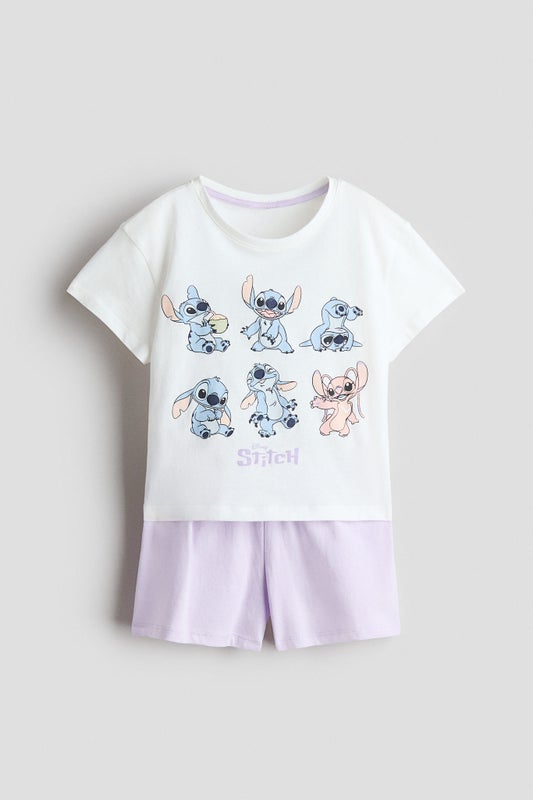 Printed cotton pyjamas