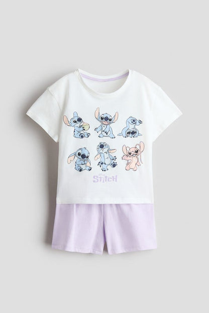 Printed cotton pyjamas