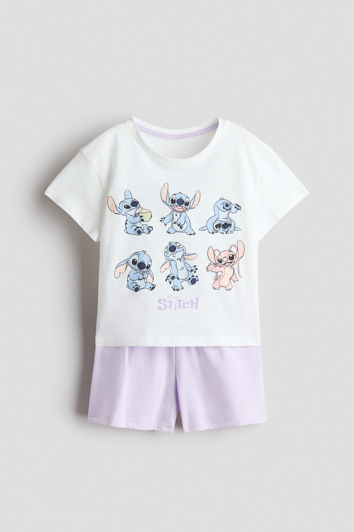 Printed cotton pyjamas - Purple Lilo Stitch / 8-10 Years