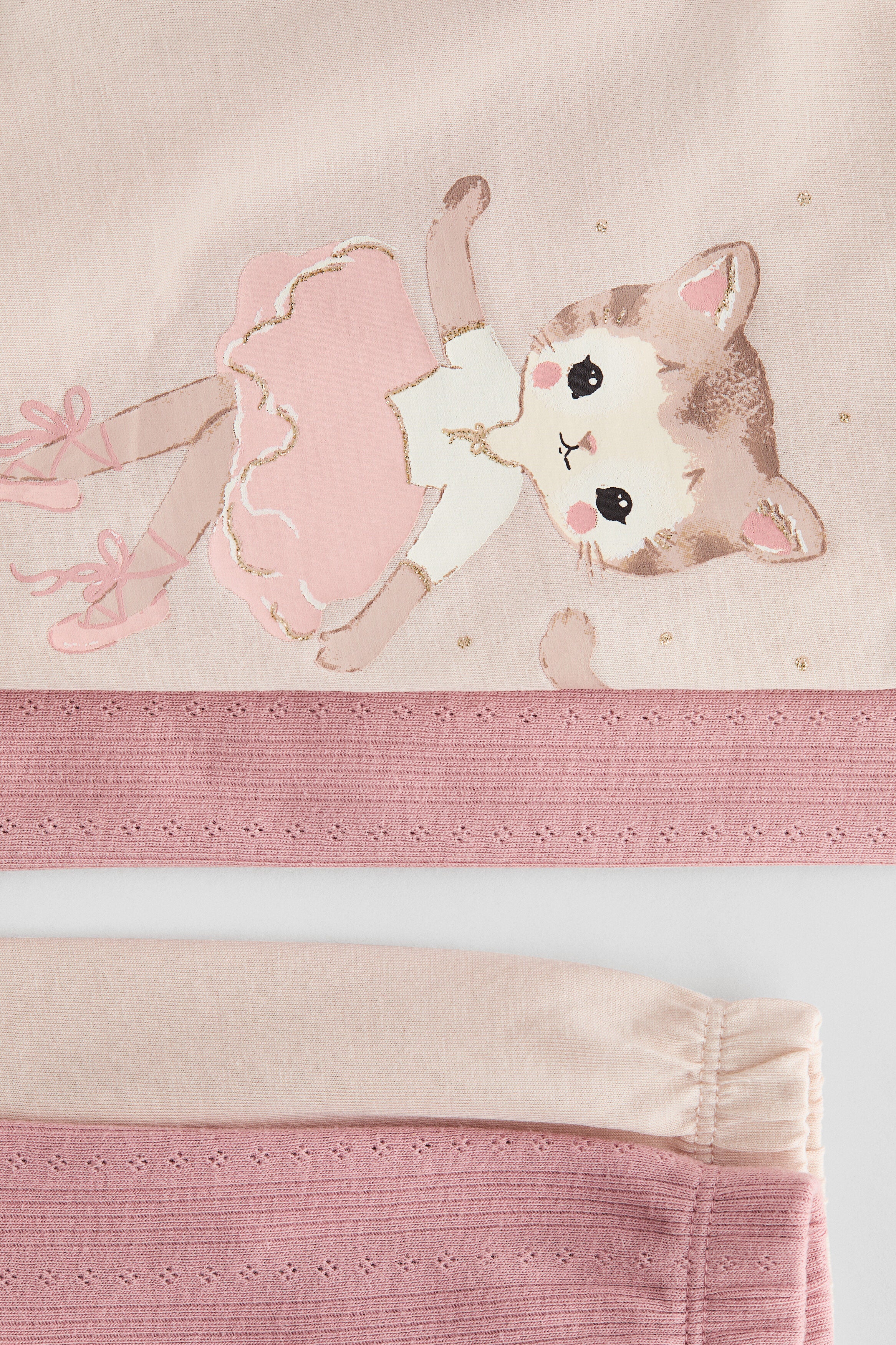 2-pack flutter-sleeve pyjamas