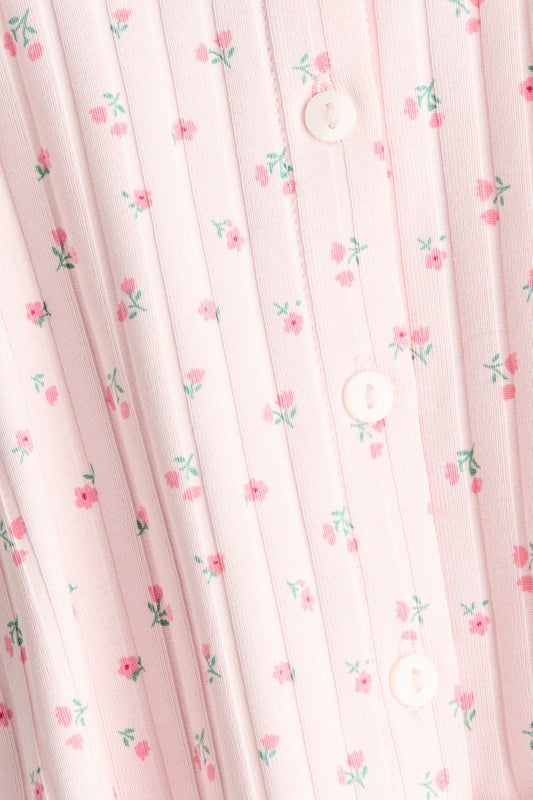 2-piece ribbed cotton set