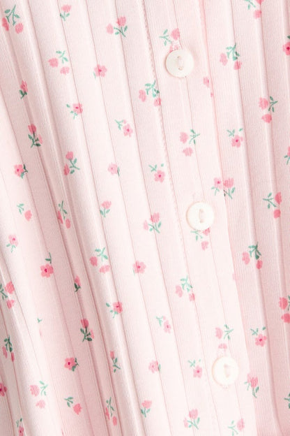 2-piece ribbed cotton set