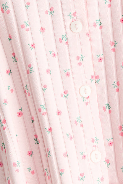 2-piece ribbed cotton set