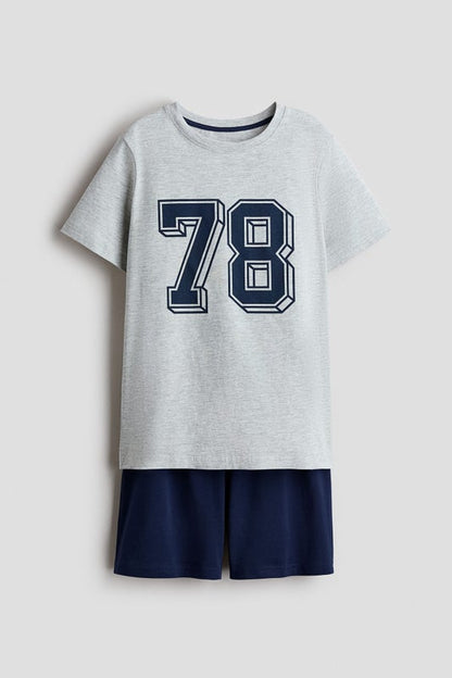 Cotton jersey pyjamas