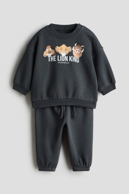 2-piece printed sweatshirt set