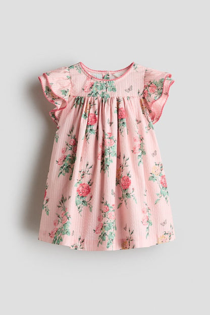 Cotton seersucker dress