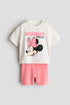 2-piece printed cotton set - 12M