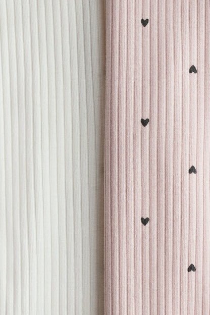 2-pack cotton sleepsuits