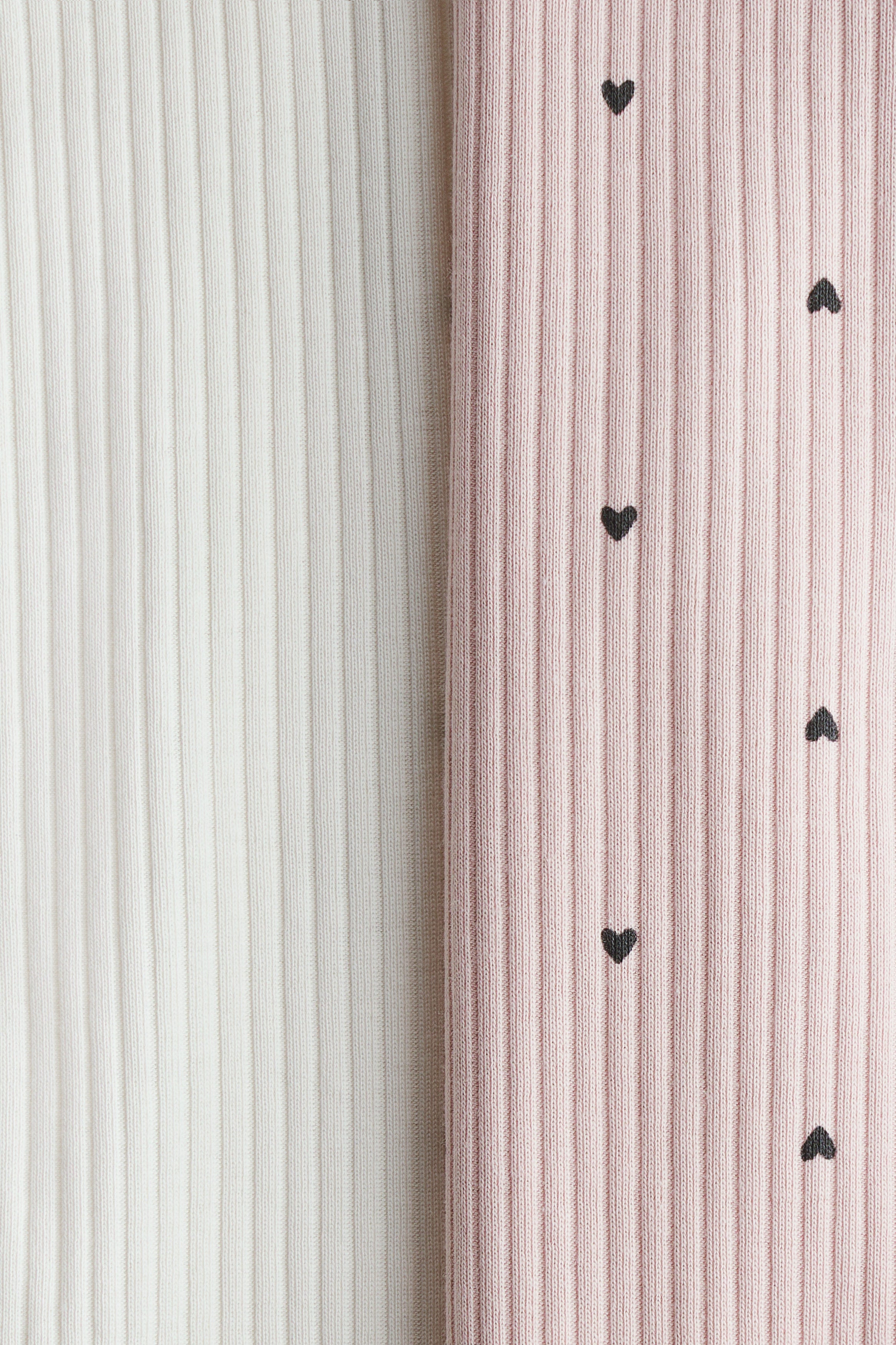 2-pack cotton sleepsuits