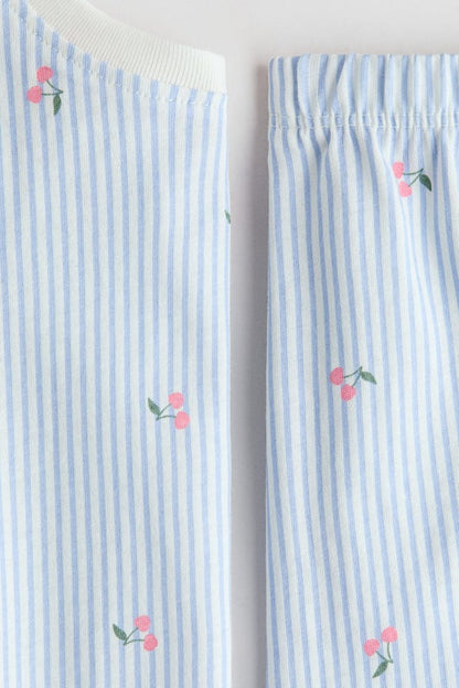 Patterned cotton pyjamas