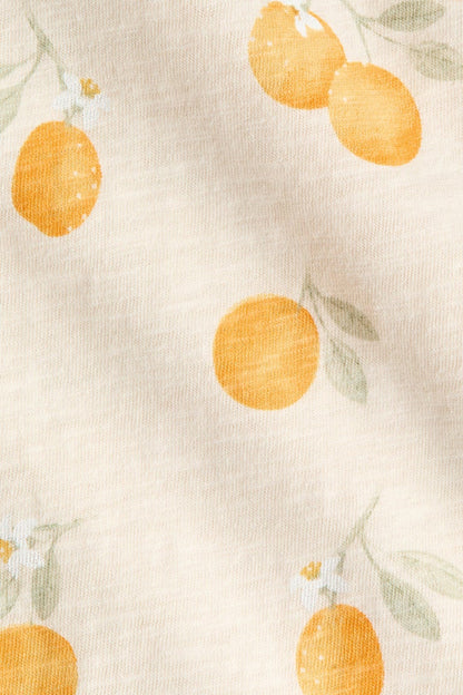 Printed cotton romper suit Image 2 of 2