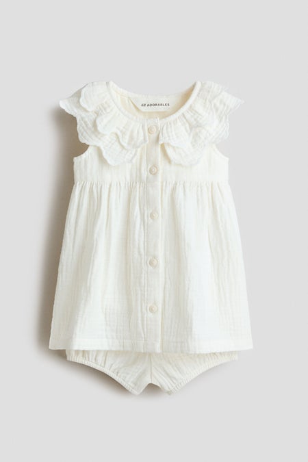 2-piece printed cotton set