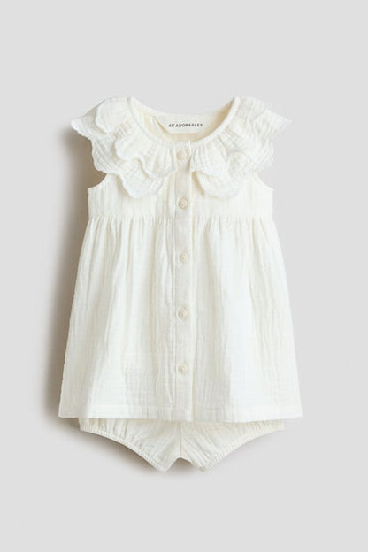 2-piece printed cotton set