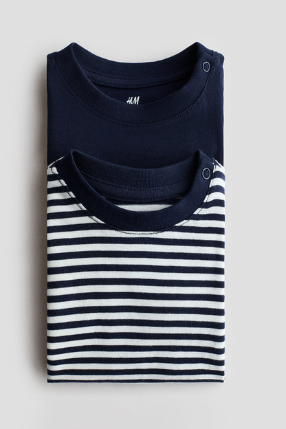 2-pack cotton T-shirts