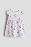 Printed cotton dress
