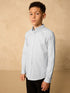 Light Grey Single Oxford Shirt (3-16yrs) - Light Grey Single Oxford / 10 Years (140cm)