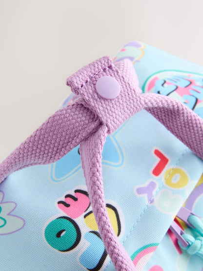 Blue Character Backpack - Size One