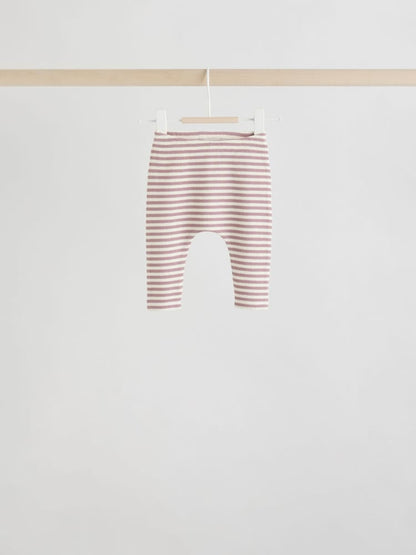 Yellow/Pink/Blue Baby Jersey Tops and Leggings Set 6 Piece (0mths-2yrs)