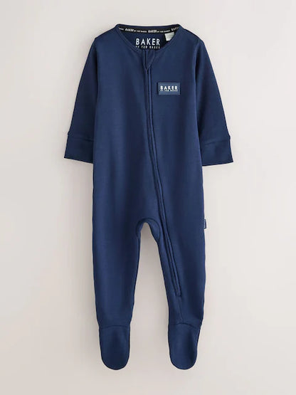 Baker by Ted Baker 3 Pack Sleepsuits