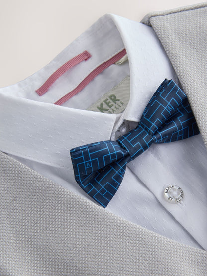 Baker by Ted Baker Waistcoat Shirt And Trousers Set