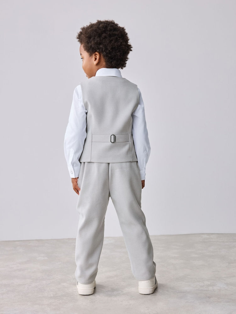 Baker by Ted Baker Waistcoat Shirt And Trousers Set