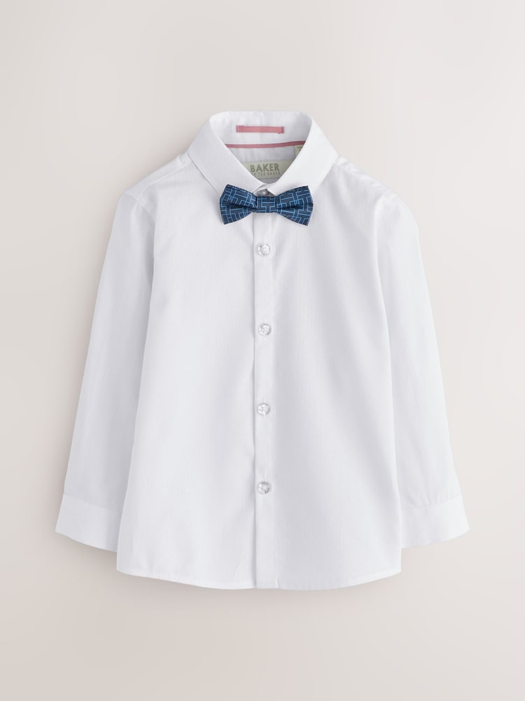 Baker by Ted Baker Waistcoat Shirt And Trousers Set