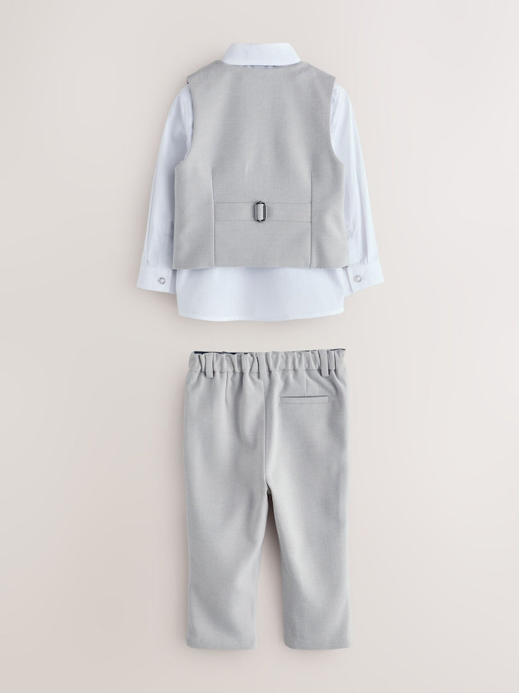 Baker by Ted Baker Waistcoat Shirt And Trousers Set
