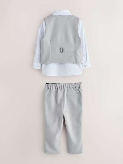 Baker by Ted Baker Waistcoat Shirt And Trousers Set