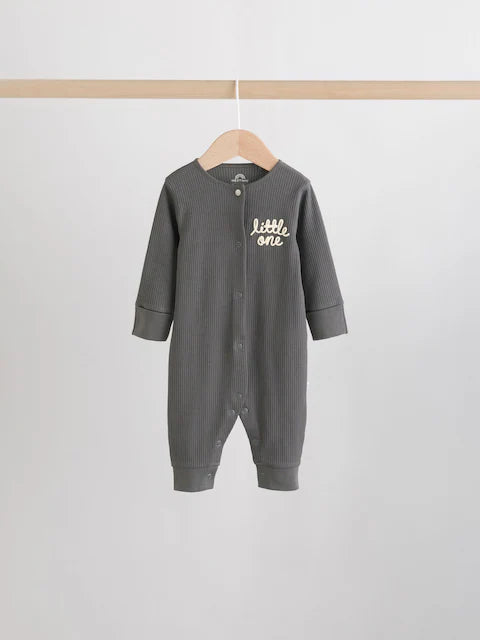 Monochrome Baby Sleepsuits 4 Pack (0mths-3yrs)