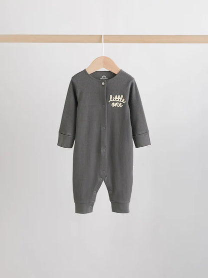 Monochrome Baby Sleepsuits 4 Pack (0mths-3yrs)