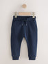 Navy Blue Classic Jersey Joggers (3mths-7yrs) - Size 3-6 Months (62-68cm) - Navy Blue