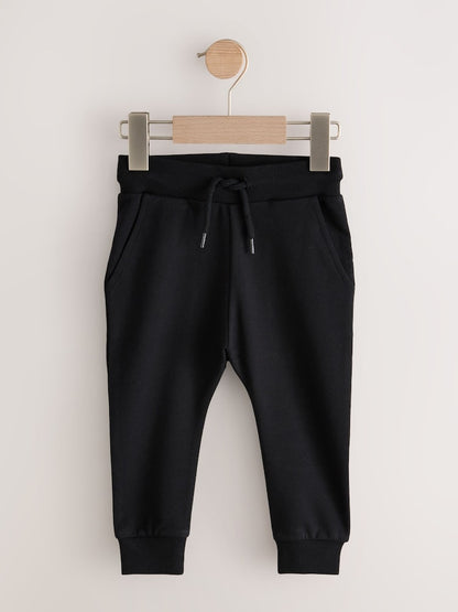 Black Classic Jersey Joggers (3mths-7yrs) - Size 3-6 Months (62-68cm) - Black