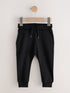 Black Classic Jersey Joggers (3mths-7yrs) - Size 3-6 Months (62-68cm) - Black