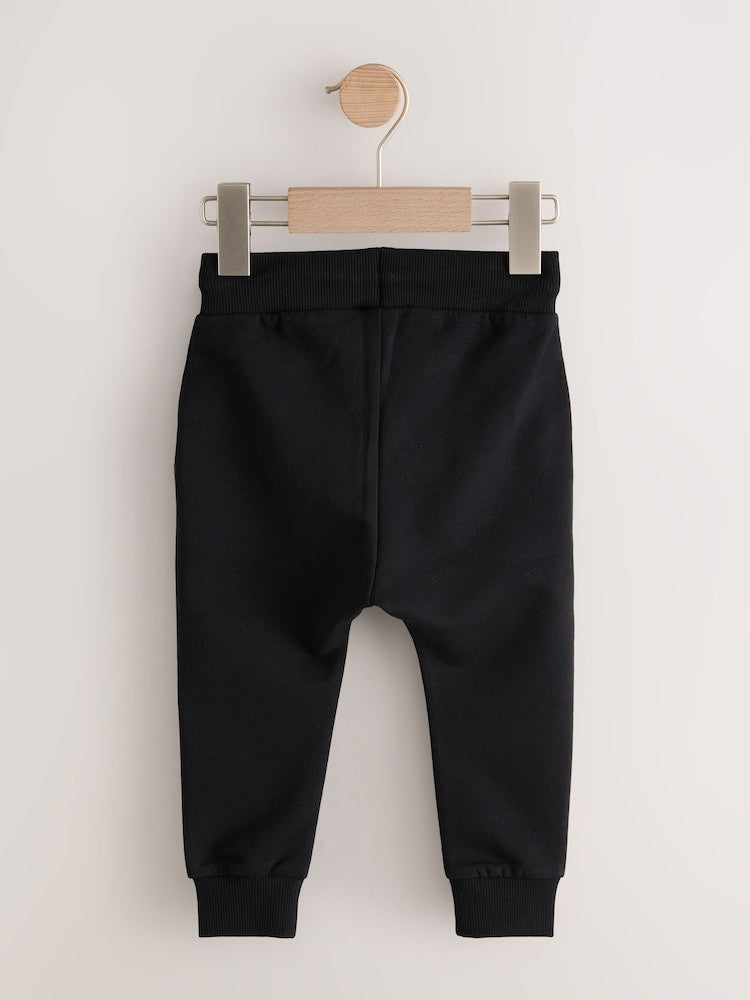 Black Classic Jersey Joggers (3mths-7yrs) - Size 3-6 Months (62-68cm)