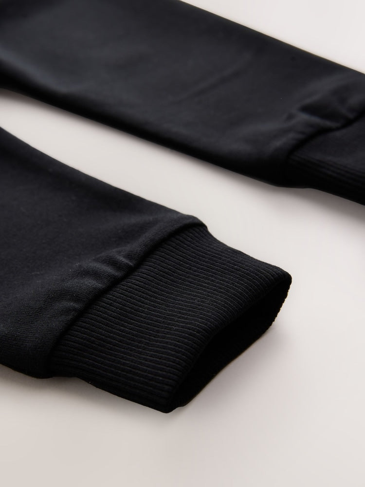 Black Classic Jersey Joggers (3mths-7yrs) - Size 3-6 Months (62-68cm)