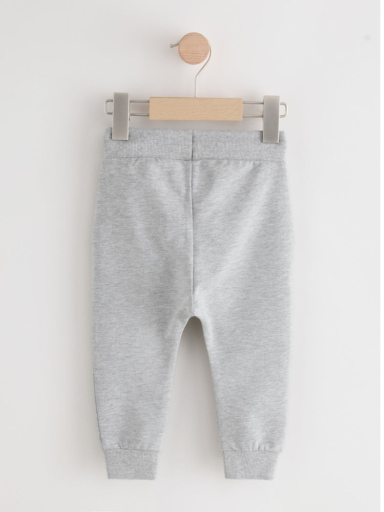 Grey Marl Classic Jersey Joggers (3mths-7yrs) - Size 3-6 Months (62-68cm)