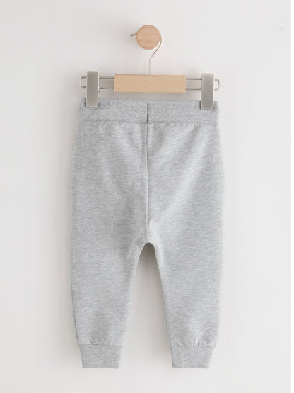 Grey Marl Classic Jersey Joggers (3mths-7yrs) - Size 3-6 Months (62-68cm)