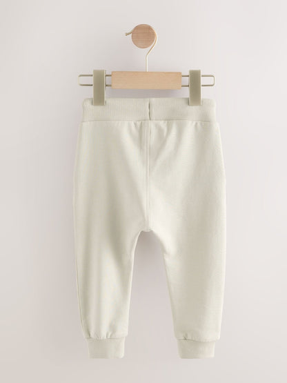 Blue/Ecru/ Navy Blue Skinny Fit Joggers 5 Pack (3mths-7yrs) - Size 3-6 Months (62-68cm)