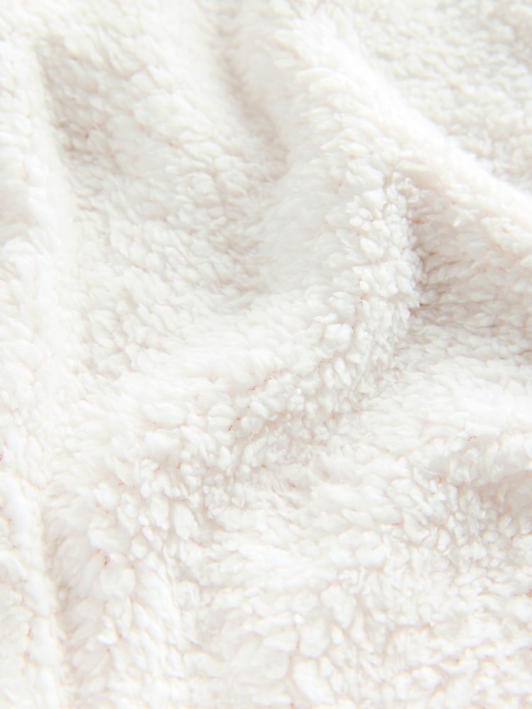 Baker by Ted Baker Cable Knit Fleece Blanket - Size One