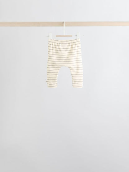 Grey/Cream Character Long Sleeve Top And Leggings Set 6 Piece (0mths-3yrs)