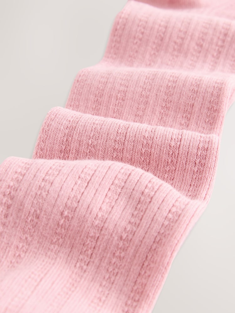 Pink Baby Tights 3 Pack (0mths-2yrs) - Size 50cm (First Size)