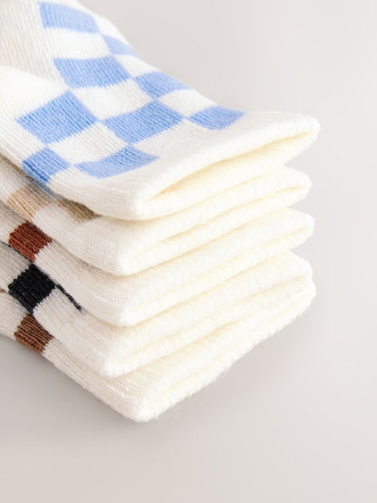 Multi Baby Socks 5 Pack - Size 50cm (First Size)