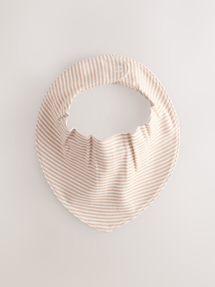 Neutral Baby Dribble Bibs 5 Pack