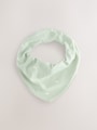 Sage Green Baby Bibs 5 Pack - Size One