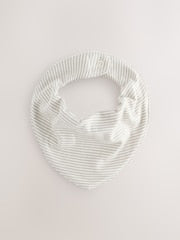 Sage Green Baby Bibs 5 Pack - Size One