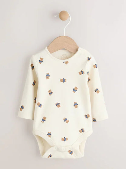 Tan Brown Bear Cord Dungarees and Bodysuit Set (0mths-2yrs)